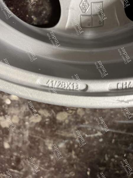 Jantes aluminium 13 pouces - RENAULT Twingo I - 7700422260 / 7701410283- 7