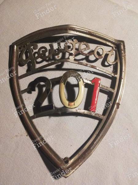 Aufnäher des Kühlergrills - PEUGEOT 201 - 0