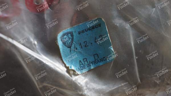 Right rear bumper corner - Sedan - PEUGEOT 404 - 7412.42- 2