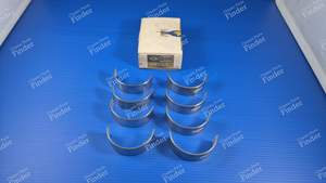 Set of 8 half connecting rod bearings - Douvrin engine - PEUGEOT 505 - 060649- thumb-0