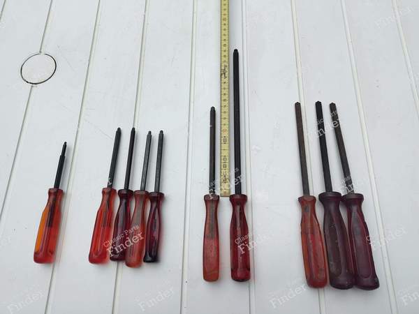 Schraubendreher Facom "Typ AL" und gleichwertige Schraubendreher für TACL-Schrauben - RENAULT 8 / 10 (R8 / R10) - AL1 à AL4- 0