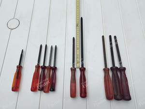 Facom "type AL" screwdrivers and equivalents for TACL screws - RENAULT 8 / 10 (R8 / R10)