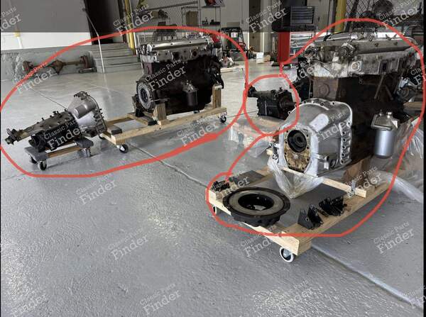 Moteur d'origine + boite de vitesses - JAGUAR XK120 / XK140 - 4
