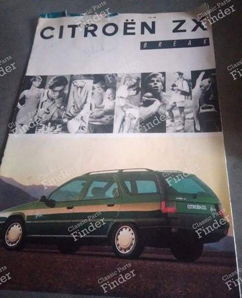 Oldtimer-Werbung für Citroën ZX Break - CITROËN ZX - 0