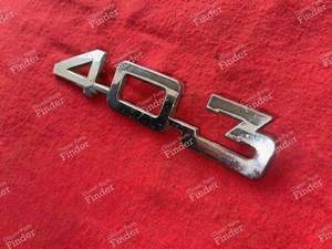 Sigle - 1. Generation für PEUGEOT 403