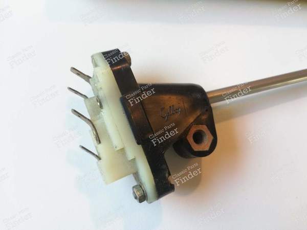 Headlight-code switch (gray stem) - PEUGEOT 404 Coupé / Cabriolet - 6240.57 (?)- 1