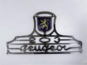 Emblem, Monogramm für Kofferdeckel - PEUGEOT 203