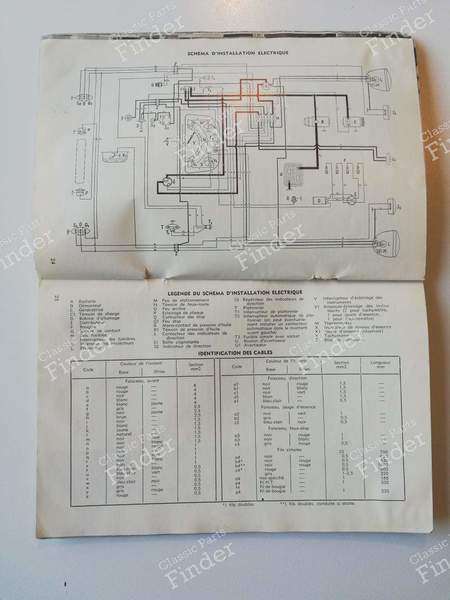 Manuel d'entretien - OPEL Olympia Rekord - OM-5317-F- 4