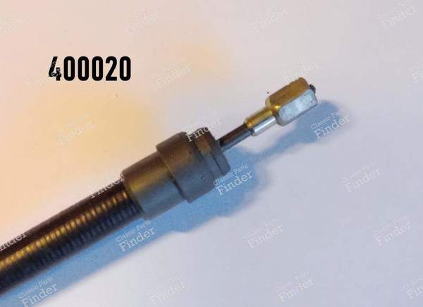 Clutch release cable, manual adjustment (one chain) - RENAULT 4 / 3 / F (R4) - 400020- 2