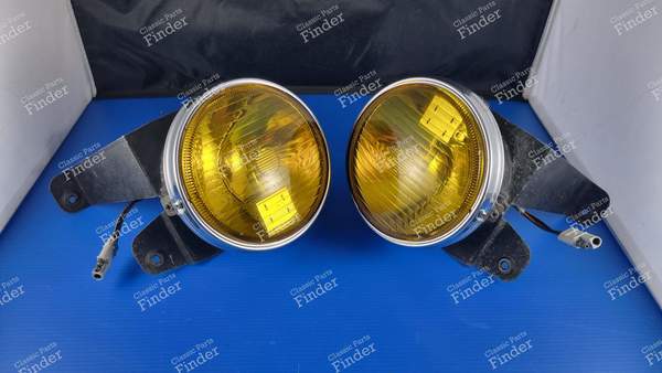 Paire de phares longue portée HELLA complets - FORD Taunus TC1 / Cortina MK III - 71BG15A212AA- 0