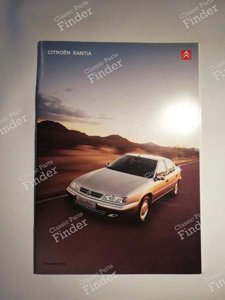 Sales brochure - 2000-2001 - CITROËN Xantia - 0