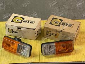 2 Two-tone turn signals / Nightlights - R12, A310 V6, Talbot... - ALPINE A310