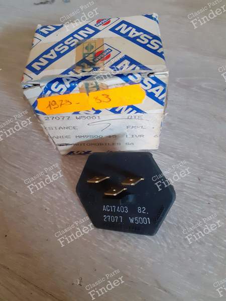 Résistance de chauffage - NISSAN Patrol / Safari (160/260) - 27077W5001- 0
