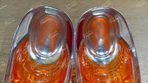 Paire de boîtiers pour feux de position latéraux et clignotants - MERCEDES BENZ W110 - K23239- thumb-6