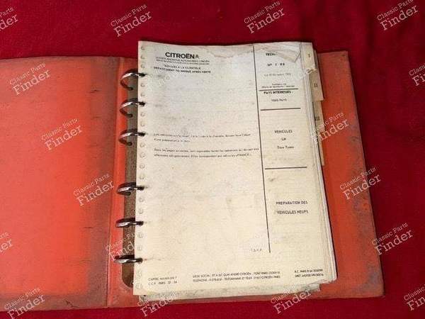 Technisches Originalbuch Mechanik und Elektrizität - CITROËN LN / LNA - 856.1- 2