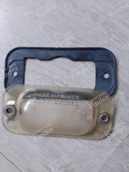 Eclairage de plaque immatriculation - Scintex - PEUGEOT 404 - 360- 0