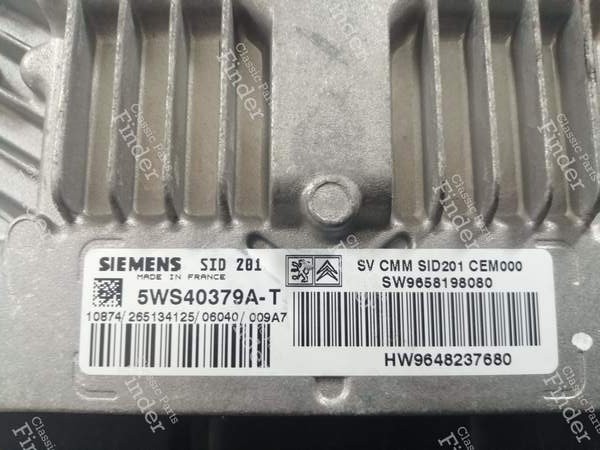 Calculateur - Moteur 2.7 HDI - CITROËN C6 - 5WS40379A-T / 9658198080- 4