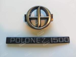 Signet für Kühlergrill und Kofferraumdeckel - FSO Polonez