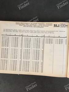 Ersatzteilhandbuch – PR 907 (6. Auflage) - RENAULT 12 / Virage (R12) - 7701437674- thumb-5