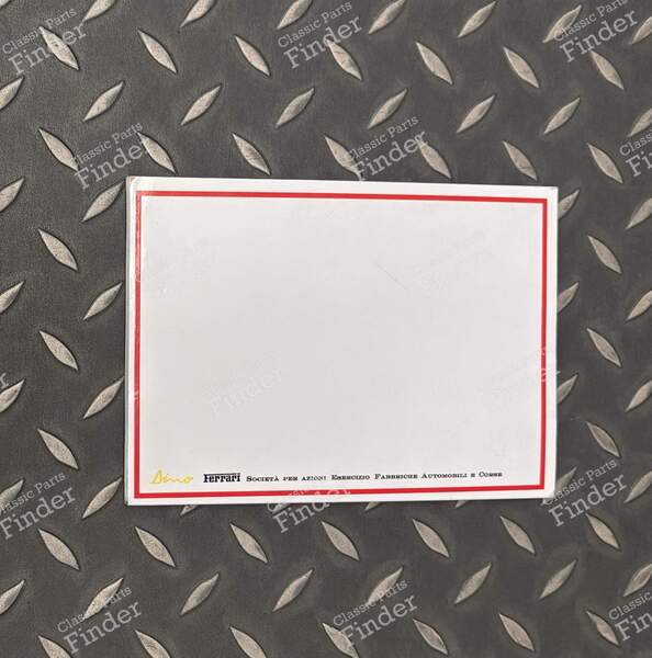 Original vintage manual - FERRARI Dino 246 GT/GTS - 1