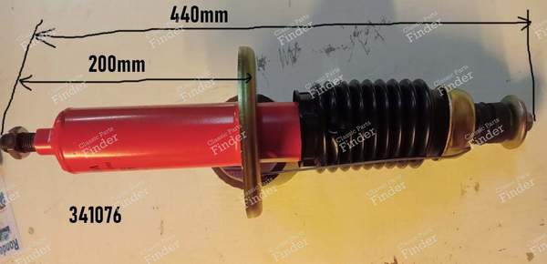 Paire d'amortisseur avant à gaz - RENAULT 18 (R18) - V01221423- 0