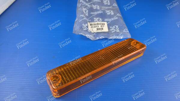 Cabochon de feu clignotant avant gauche - Version PICK UP - PEUGEOT 504 - 630367- 2
