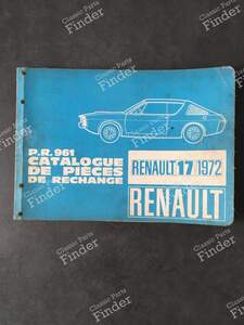 Ersatzteilkatalog P.R. 961 - RENAULT 15 / 17 (R15 - R17)