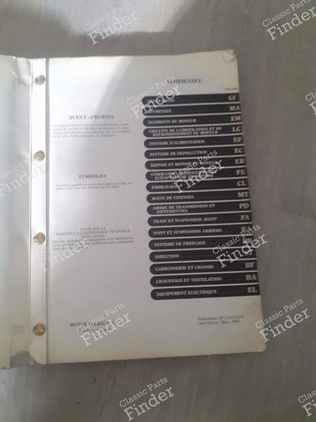 Workshop manuals - NISSAN Trade - SP442F- 2