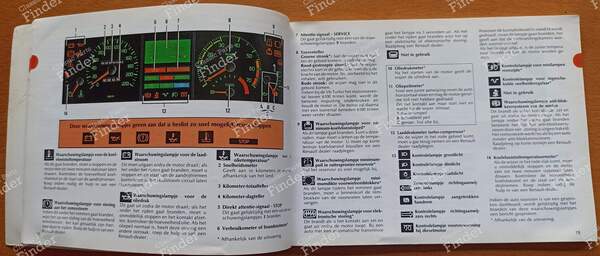 Flight Manual - RENAULT 25 (R25) - 7711078130- 1