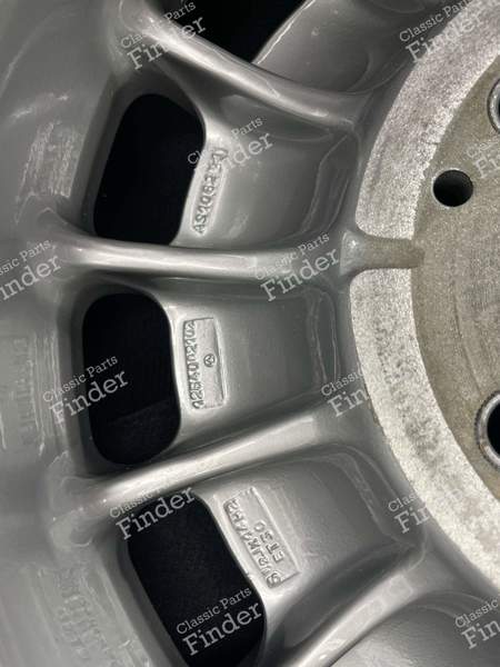 Jantes baroques originales "Fuschsfelgen" - 6.5Jx14 ET30 - MERCEDES BENZ S (W126) - 1264002102- 9