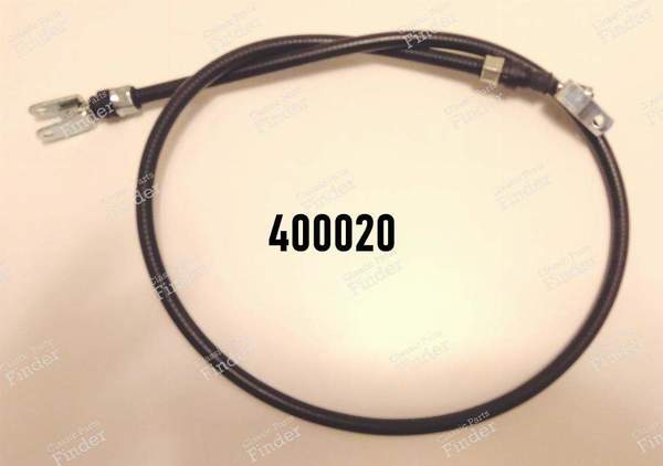 Câble de débrayage ajustage manuel (deux chappes) - RENAULT 4 / 3 / F (R4) - 400020- 0