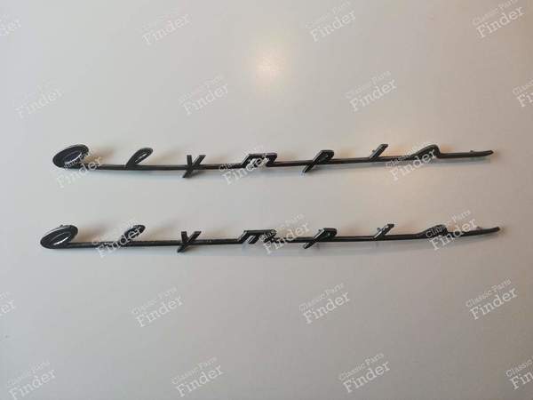Wing inscriptions before 'Olympia - OPEL Olympia Rekord - 6673349 (L) / 66673350 (R)- 0