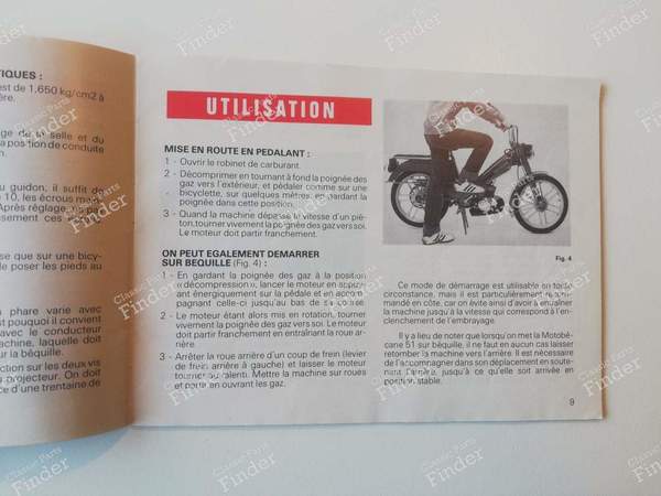 Notice d'emploi - MOTOBECANE MBK 51 - 3