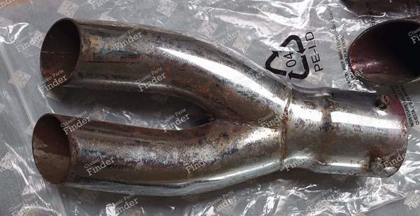 Lot von 2 doppelten Topfausläufern - FORD Mustang I (serie 1, 2 & 3) - 1