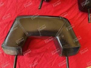 Paar Kopfstützen aus schwarzem Leder - CX GTI - CITROËN CX - thumb-2