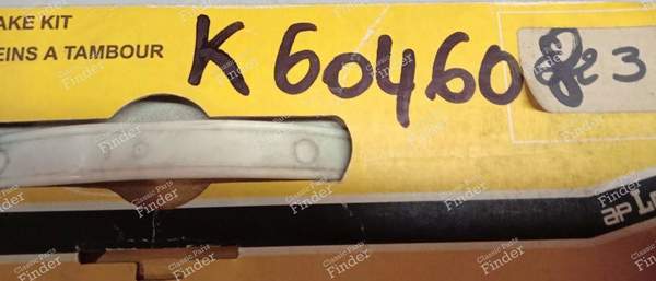 Mâchoires de frein arrière - PEUGEOT 204 - M604- 3