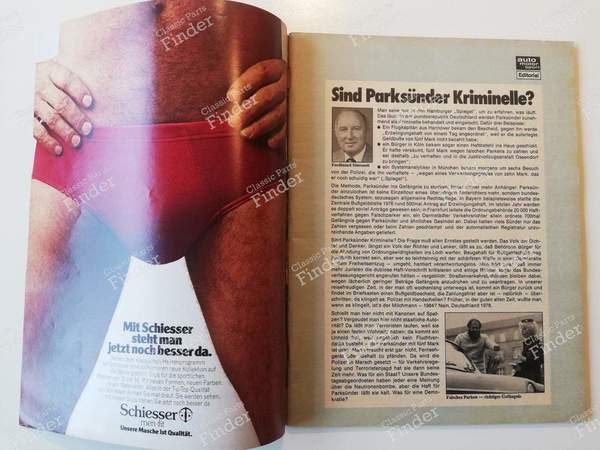 Auto Motor und Sport - #2 (January 18, 1978) - PORSCHE 911 / 912 E (G Modell) - 18.01.1978- 2