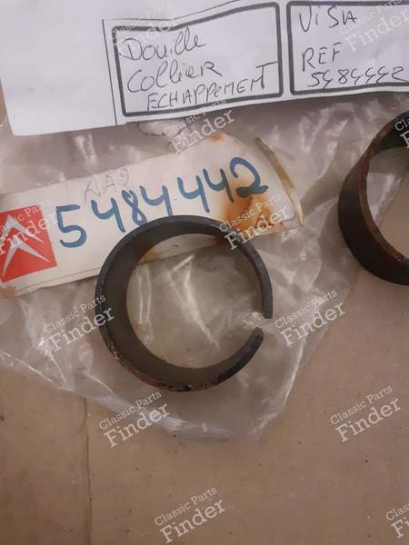 Rear exhaust clamping ring - Visa, LNA... - CITROËN Visa / C15 - 5484442- 0