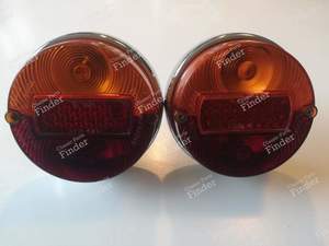 Pair of rear lights - SIMCA 900 / Simc'4 / 1000 / 1005 / 1006 / 1118 /Abarth 1150