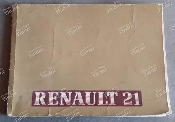 User manual for Renault 21 Phase 1 - RENAULT 21 (R21) - 7711080892 (?)- 0