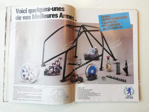 Zeitschrift 'Echappement' - Juli 1987 - PEUGEOT 405 / Pars / Khazar - #225- 8