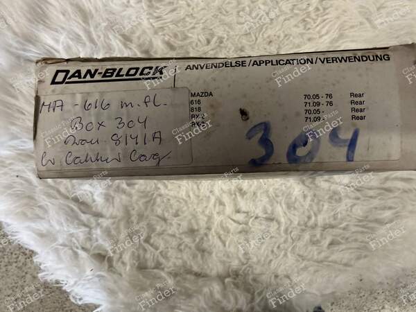 Bremsbackensatz - MAZDA 616/618 / Capella - 1