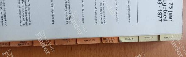 Technical Specifications Manual - Renault Model Lineup, 1978 - RENAULT 4 / 3 / F (R4) - 1