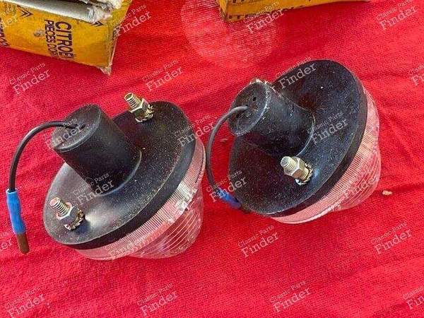 Pair of rear reversing lights - DS station wagon, Type H, 2CV... - CITROËN DS / ID - 183C / HY5751B- 3