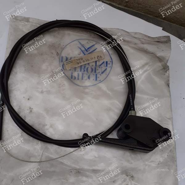 Hood release control cable - CITROËN BX - 95635157