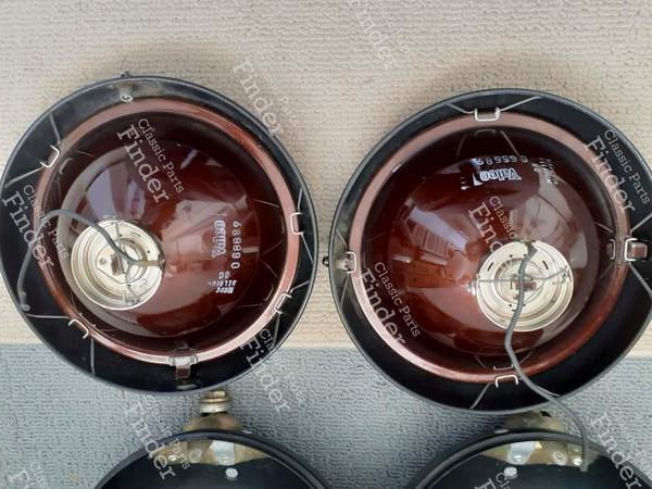 Pair of Super Oscar Cibié - RENAULT 8 / 10 (R8 / R10) - 121- 3