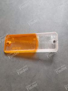Cabochon de clignotant / veilleuse avant gauche - FIAT 132 / Argenta - 119951- thumb-1