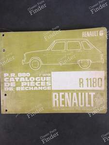 Spare Parts Manual - PR 880 - RENAULT 6 (R6)