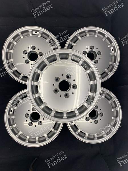 Original 'Sportline Gullideckel' Leichtmetallfelgen 7Jx15 ET41 - MERCEDES BENZ E (W124) - 1244010902- 1