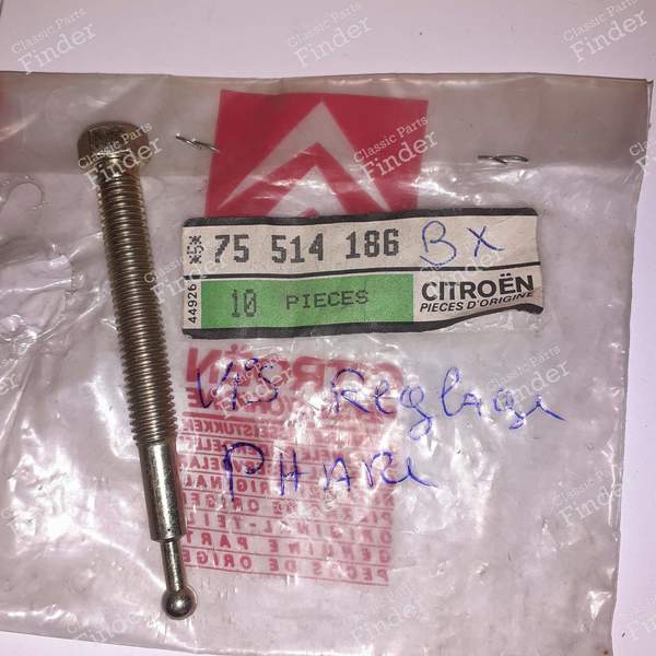 Headlight adjustment bolt - CX - BX - AX - CITROËN BX - 75514186